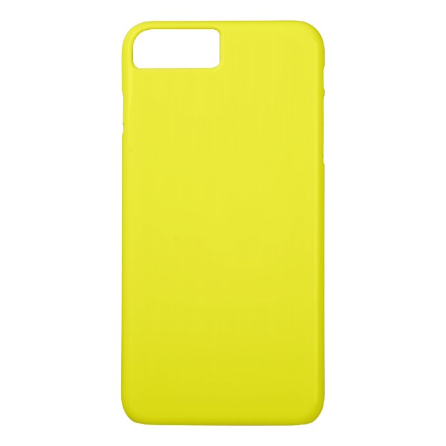Case-Mate Barely There Plus iPhone Neon Yellow Case (Back)