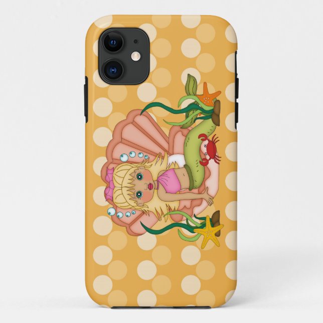 Case Mate iPhone5 barely there cartoon Mermaid (Back)
