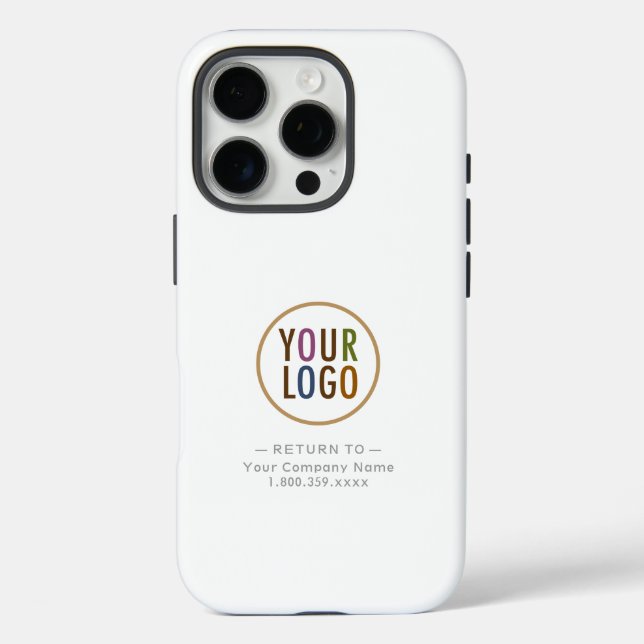 Case Mate iPhone 16 Pro Case Custom Business Logo  (Back)