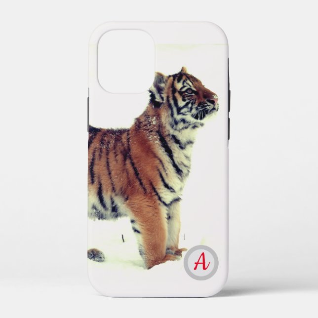 Case-Mate Phone Case, Apple iPhone 12 BABY TIGER Case (Back)