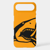 Case-Mate™ Shark Orange Case-Mate iPhone Case (Back)