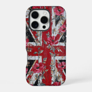 Case-Mate Tough Apple iPhone Case-British Flag 16 Pro Case