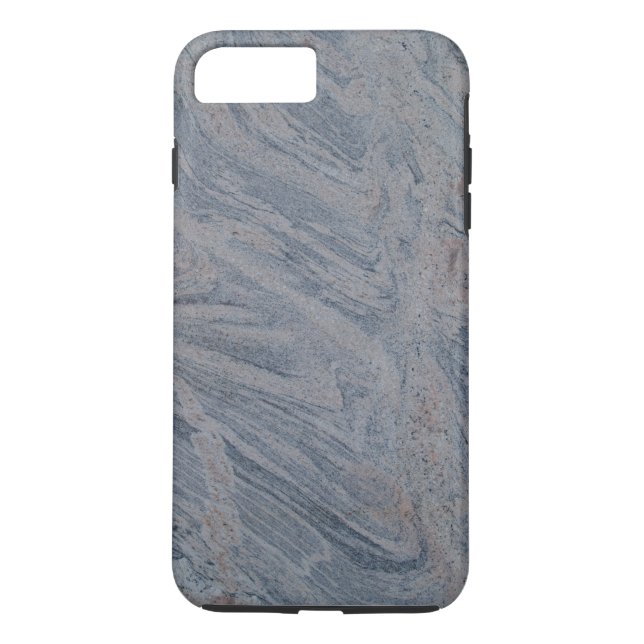 Case-Mate Tough Plus iPhone 7 Case Blue Gry Marble (Back)
