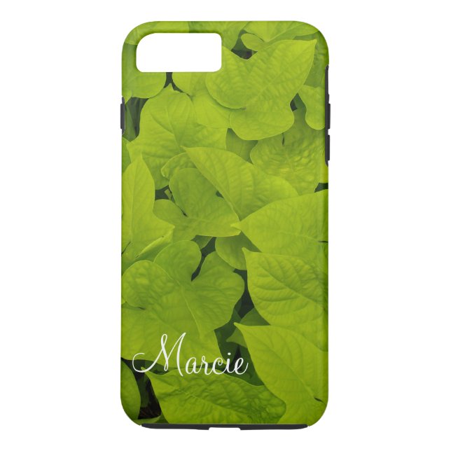 Case-Mate Tough Plus iPhone 7 Case Leafy Floral (Back)