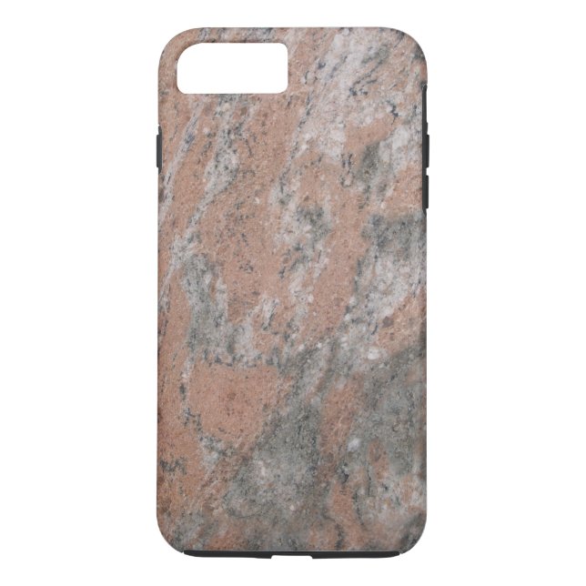 Case-Mate Tough Plus iPhone 7 Case PinkGray Marble (Back)