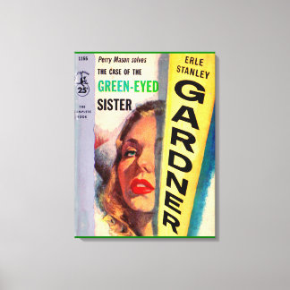 Case of the Green-Eyed Sister Canvas Print