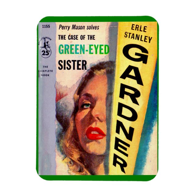 Case of the Green-Eyed Sister Magnet (Vertical)