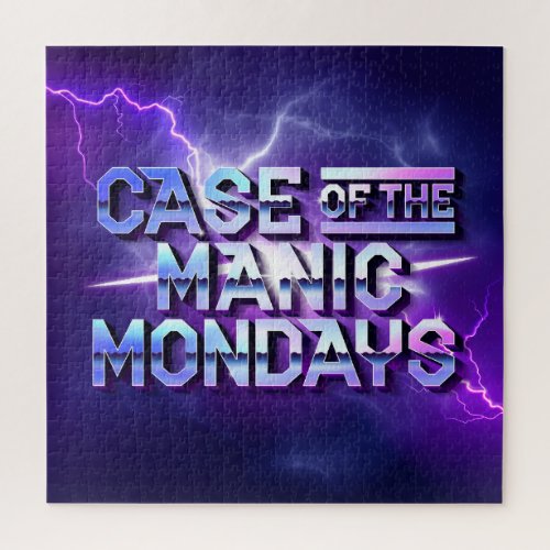 Case of the Manic Mondays Puzzle 20x20