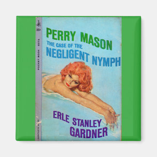 Case of the Negligent Nymph book cover Magnet