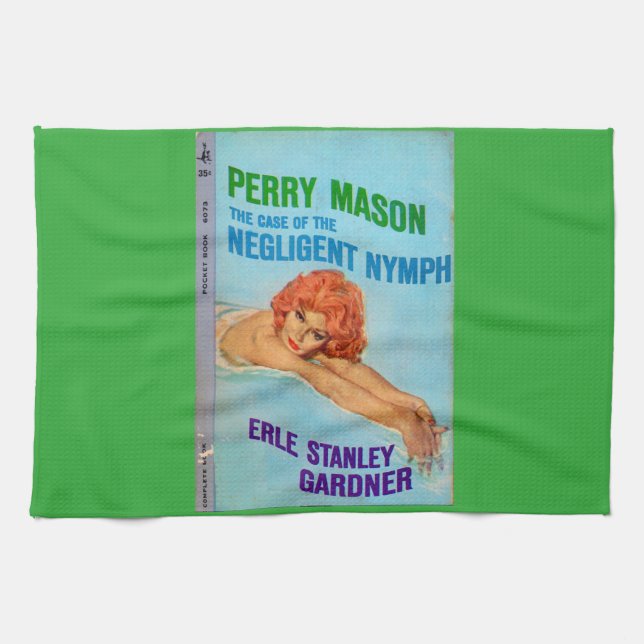 Case of the Negligent Nymph book cover Towel (Horizontal)