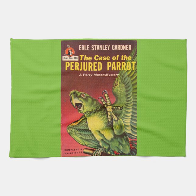 Case of the Perjured Parrot Towel (Horizontal)