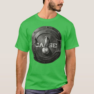 CASE Steam Tractor Smoke Box Door T-Shirt