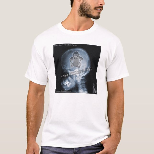 Case Study: Cymbal Player T-Shirt (Front)