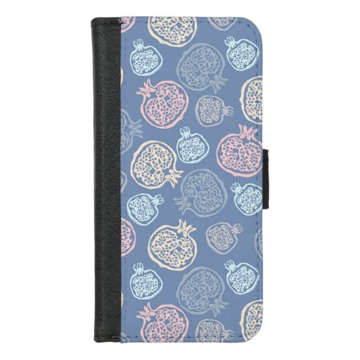 Case-wallet with cute drawn. iPhone 8/7 wallet case