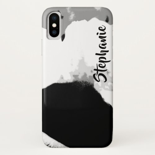 Casemate Black and White Modern iPhone XS Max XR iPhone XS Case