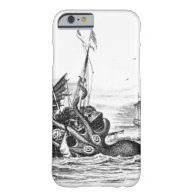 caseNautical steampunk octopus vintage kraken draw iPhone 6 Case
