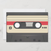 Casette Tape - Sunset Red (Front)