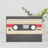 Casette Tape - Sunset Red (Standing Front)