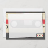 Casette Tape - Sunset Red (Back)