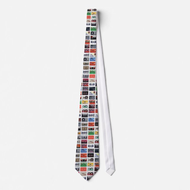 casettes neck tie (Front)