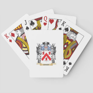 Casey Coat of Arms - Family Crest Poker Cards