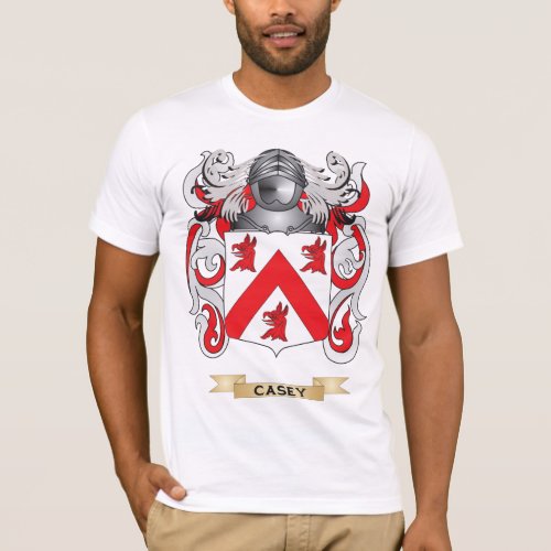 Casey Coat of Arms Family Crest T_Shirt