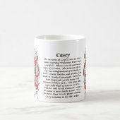 Casey Family Coat of Arms mug (Center)