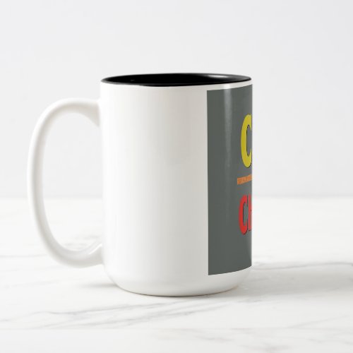 Cash and Chuckles Two_Tone Coffee Mug