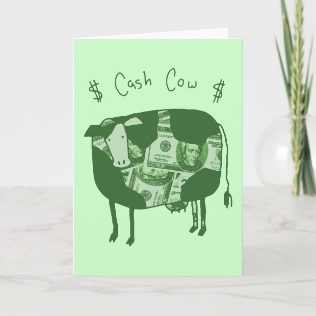 Cash Cow Card (Front)