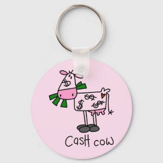 Cash Cow Tshirts and Gifts Keychain