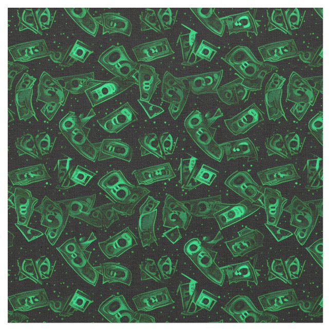 cash flow dollar sign fabric (Close Up)