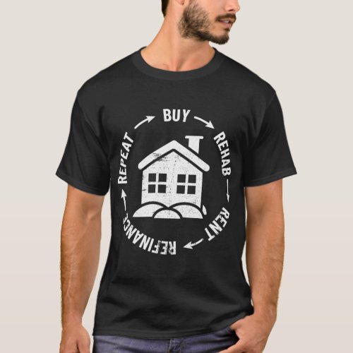 Cash Flow I Buy Houses Real Estate Investing T_Shirt