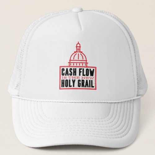 Cash flow trucker hat