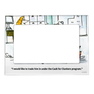 Cash for Clunkers Magnetic Photo Frame