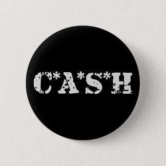CASH MASH Dad Gifts Pinback Button