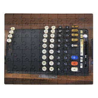 Cash Register Keyboard of the Past Jigsaw Puzzle