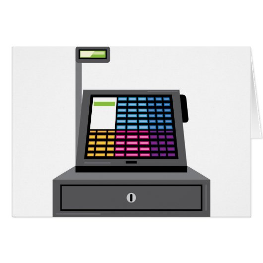 Cash Register Touch screen Cards (Front Horizontal)