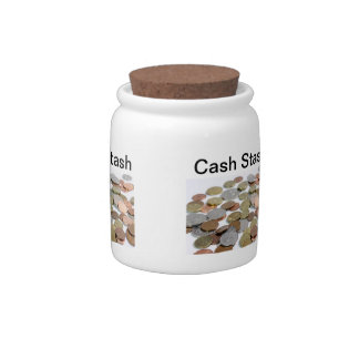 Cash Stash Candy Jar