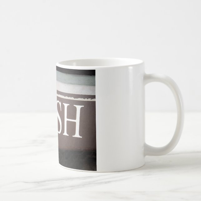 CASH Tow Truck Vintage Car Sign Coffee Mug (Right)