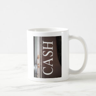 CASH Tow Truck Vintage Car Sign Coffee Mug