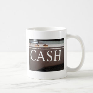 CASH Tow Truck Vintage Car Sign Coffee Mug