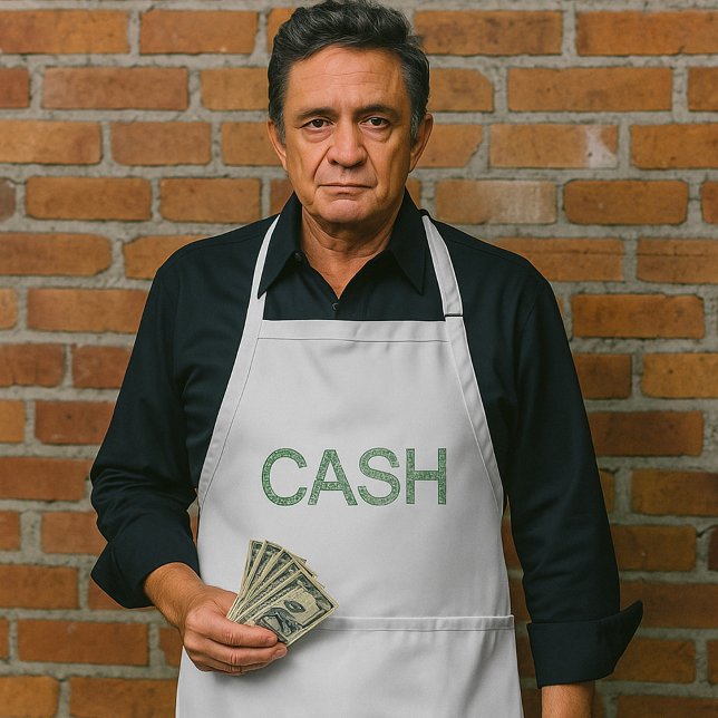 Cash Word Adult Apron (Creator Uploaded)
