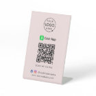 CashApp Payment Tabletop Sign | QR Scan to Pay
