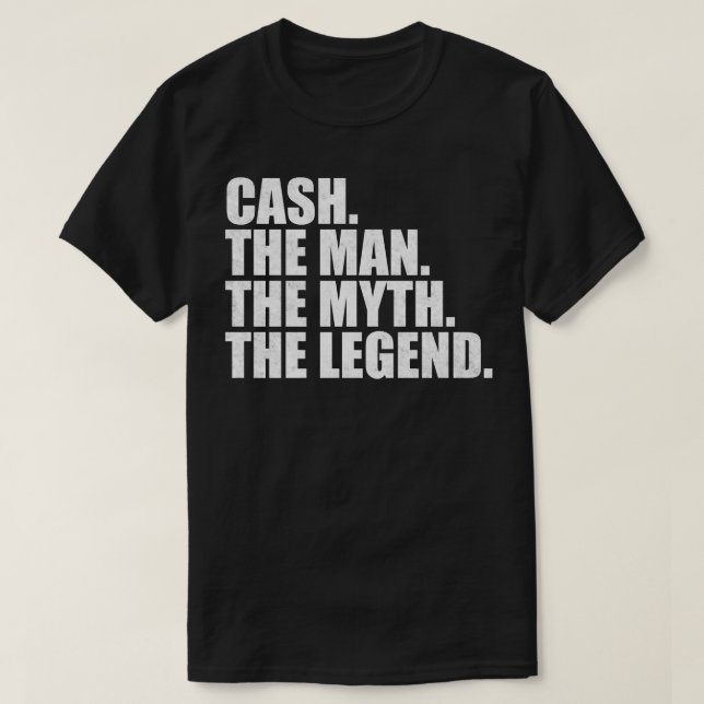 CashCash Name Cash given name T-Shirt (Design Front)