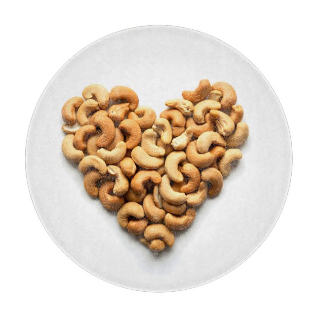 Cashew Button Cutting Board (Front)