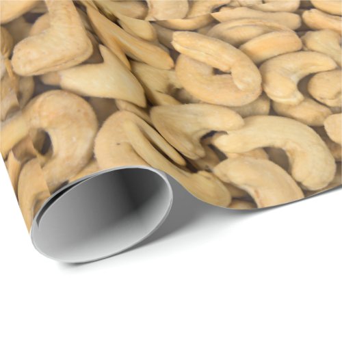 cashew nut pile wrapping paper