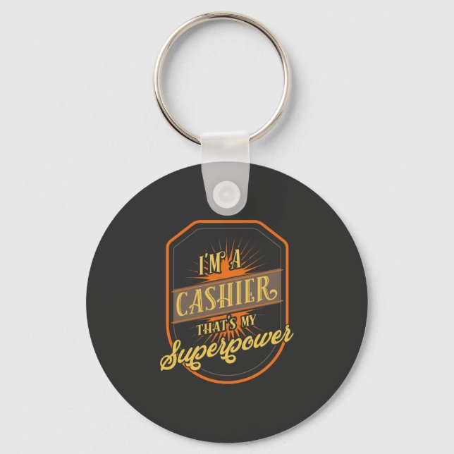 Cashier Keychain (Front)