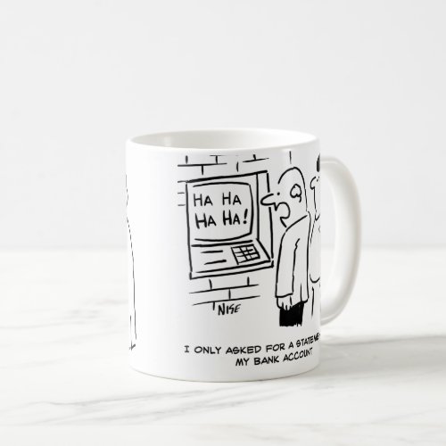 Cashpoint _ Two Banking Cartoons Coffee Mug