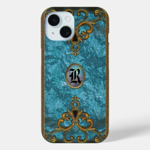 Cashtra Victorian Pretty Girl Monogram iPhone 15 Case