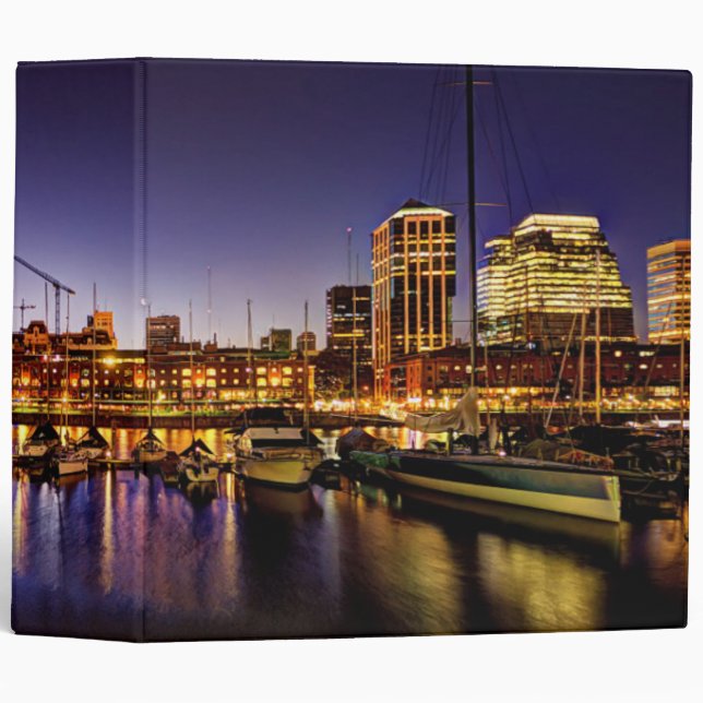 Casi De Noche - Almost Night 3 Ring Binder (Front/Spine)
